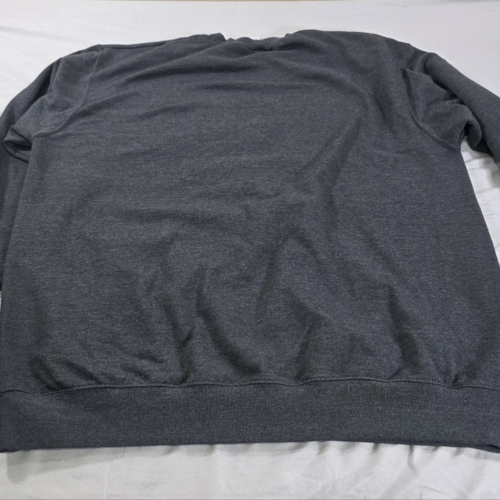 Champion Men's Dark Gray St. John Fisher College Crewneck Sweater